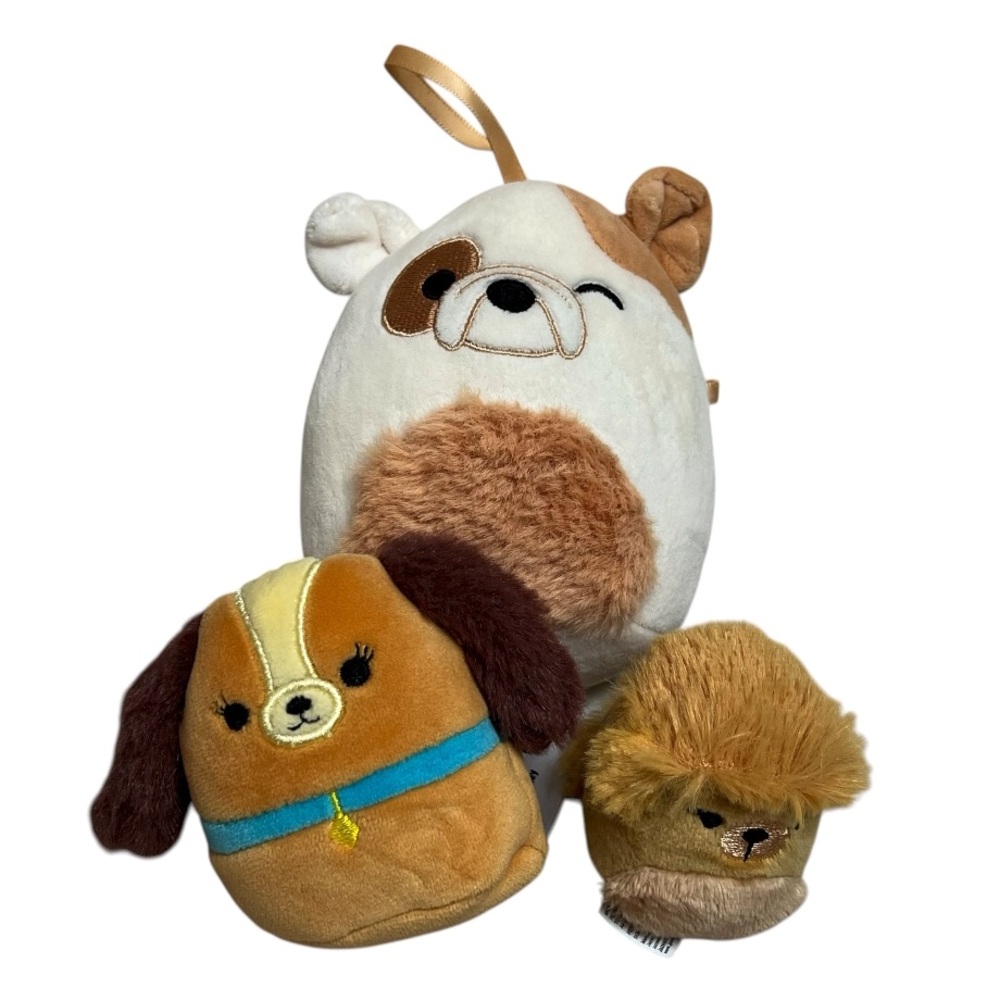 Squishmallows Bundle of Small Dogs